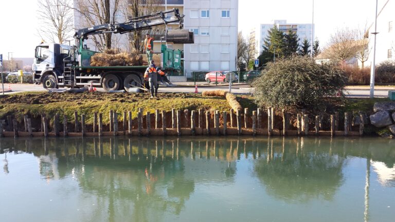 Aménagement des berges - Longvic