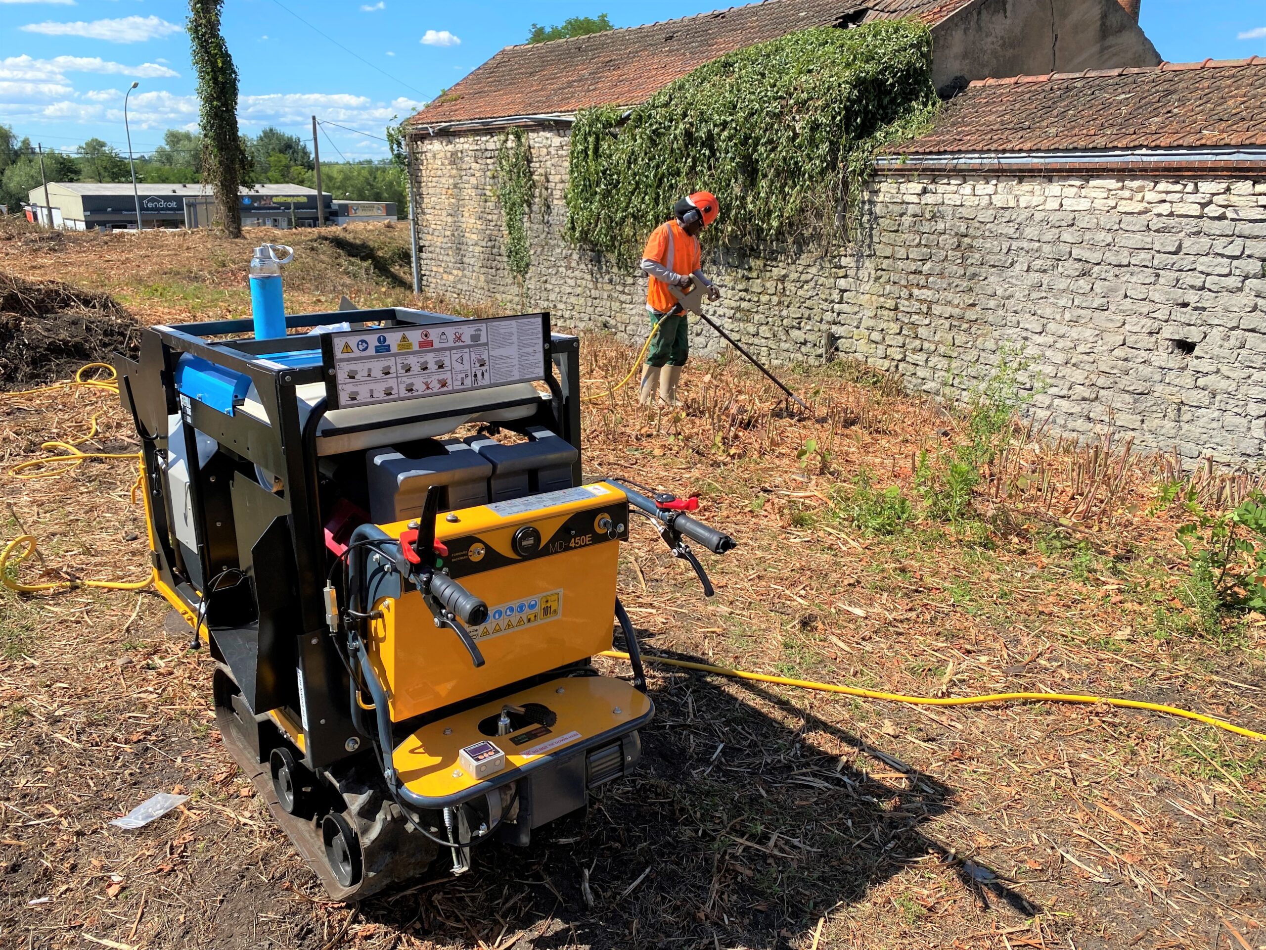 Désherbage électrique DUC ET PRENEUF