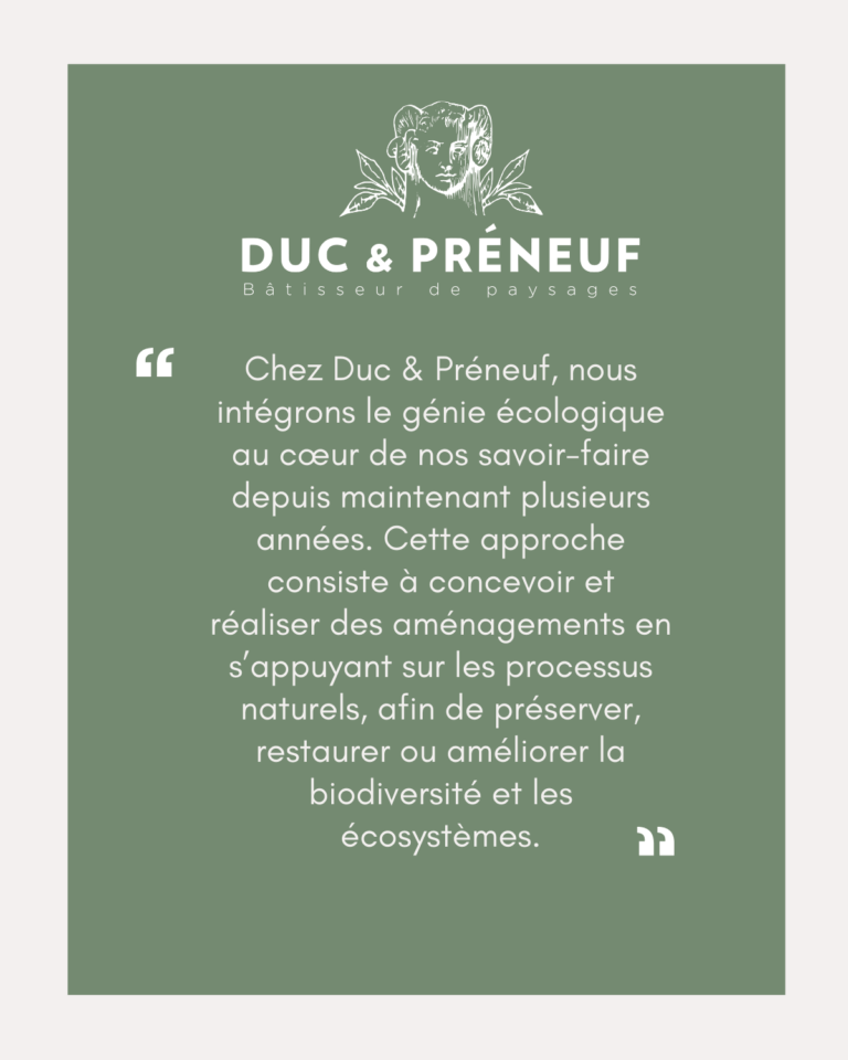 Duc et Préneuf - Expert en génie écologique