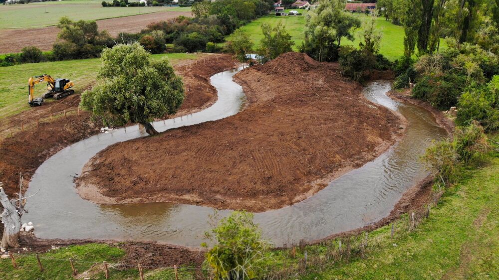 terrassement_ancien_méandre_Dheune_1